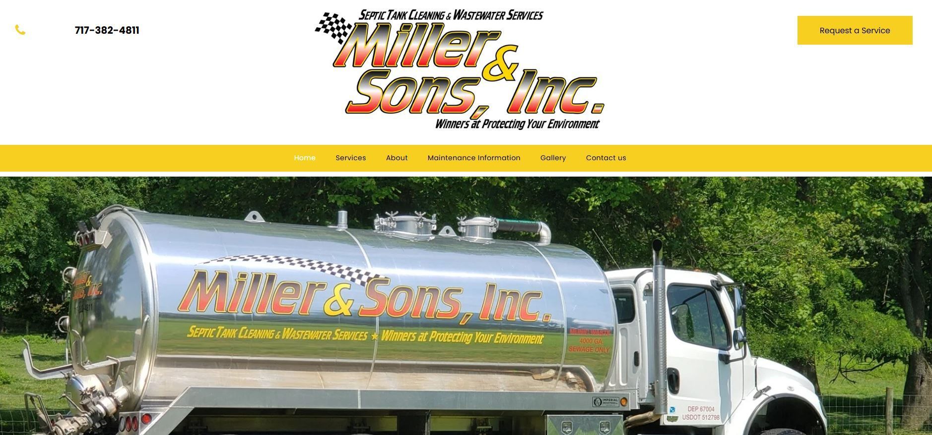 Miller & Son's Septic Service
