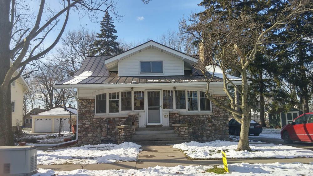 After photo Steel roofing Crown Point IN