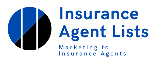 The logo for insurance agent lists marketing to insurance agents