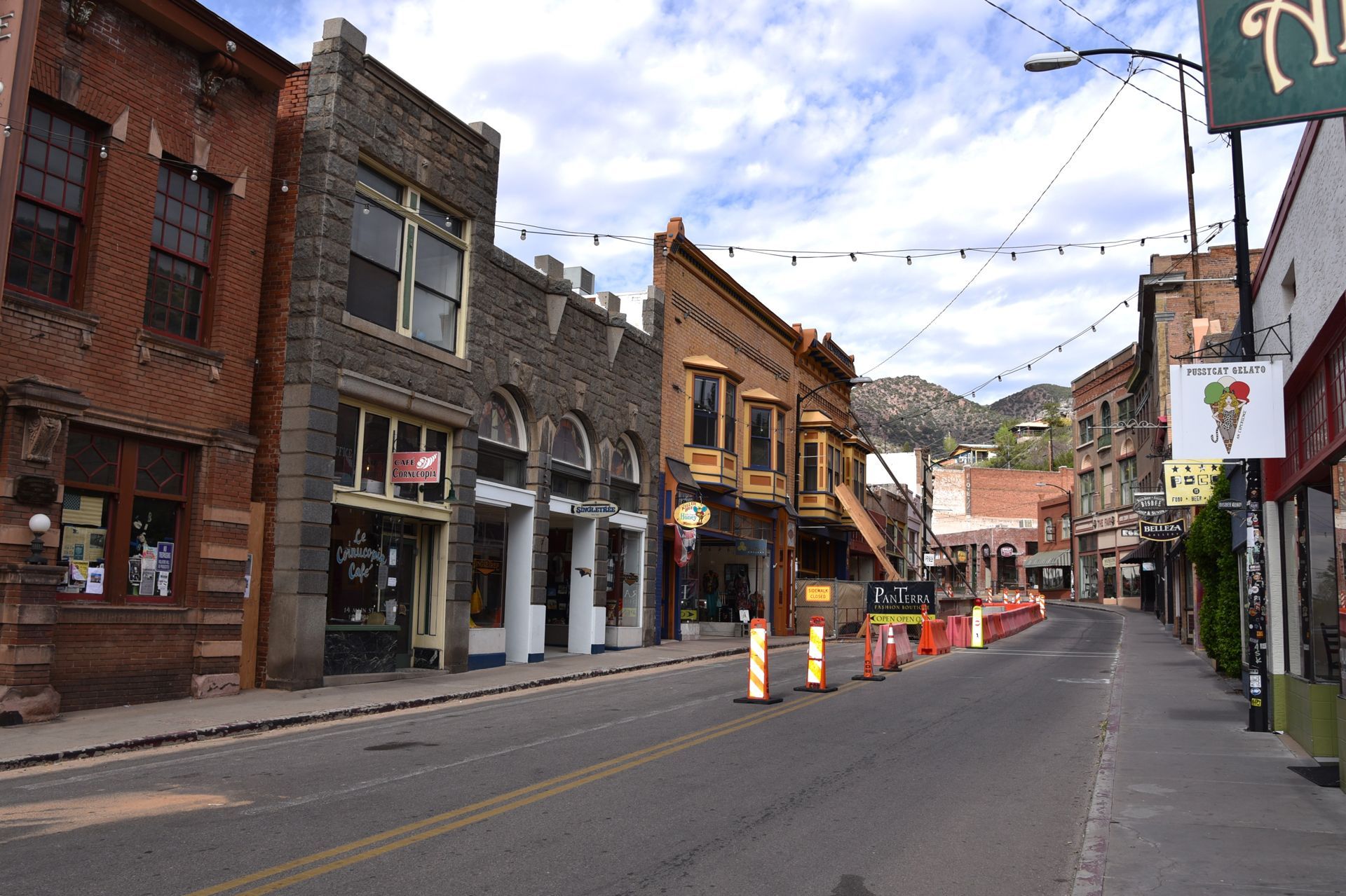 A Street With a Lot of Buildings 