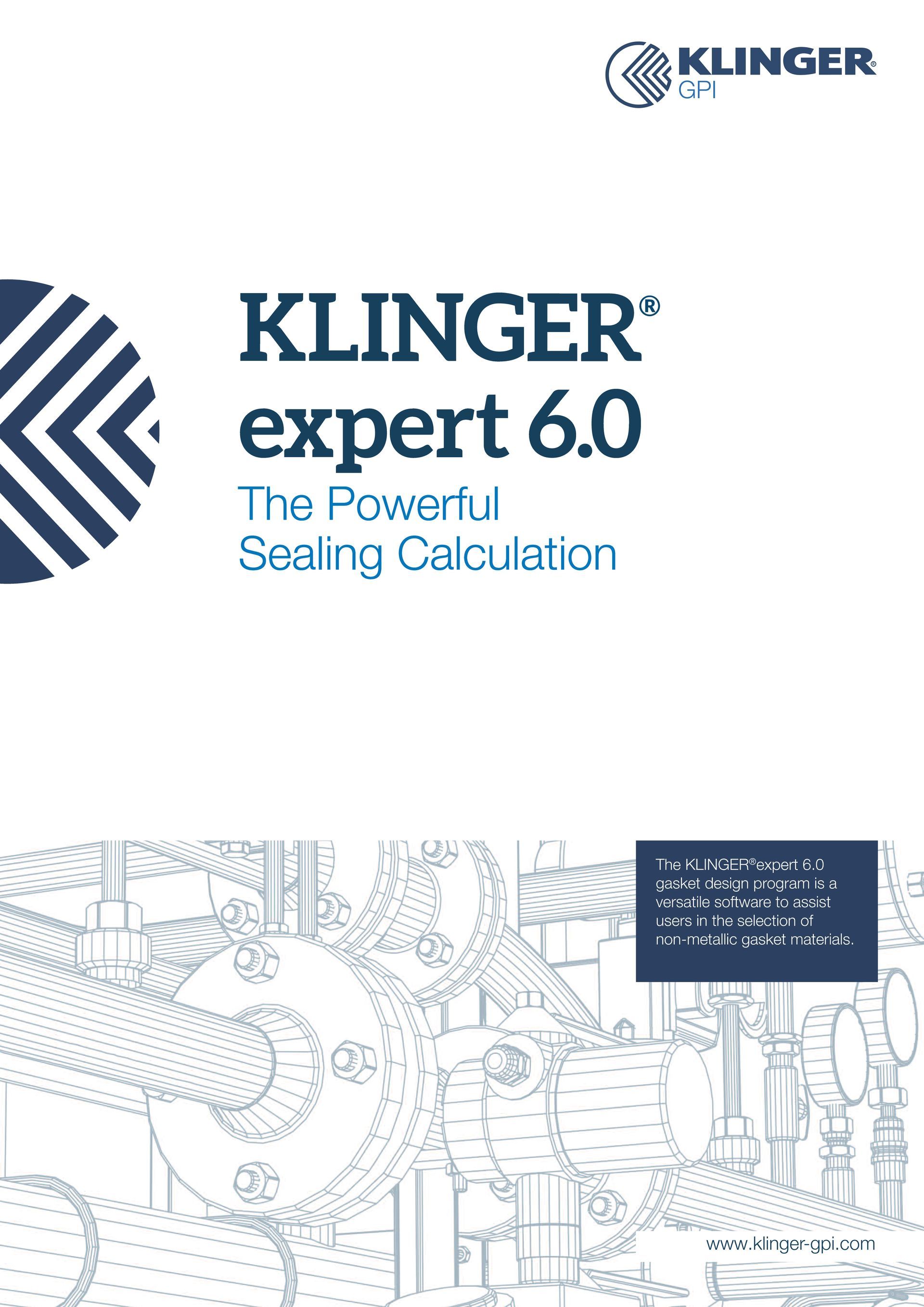 KLINGER Expert 6.0 data sheet