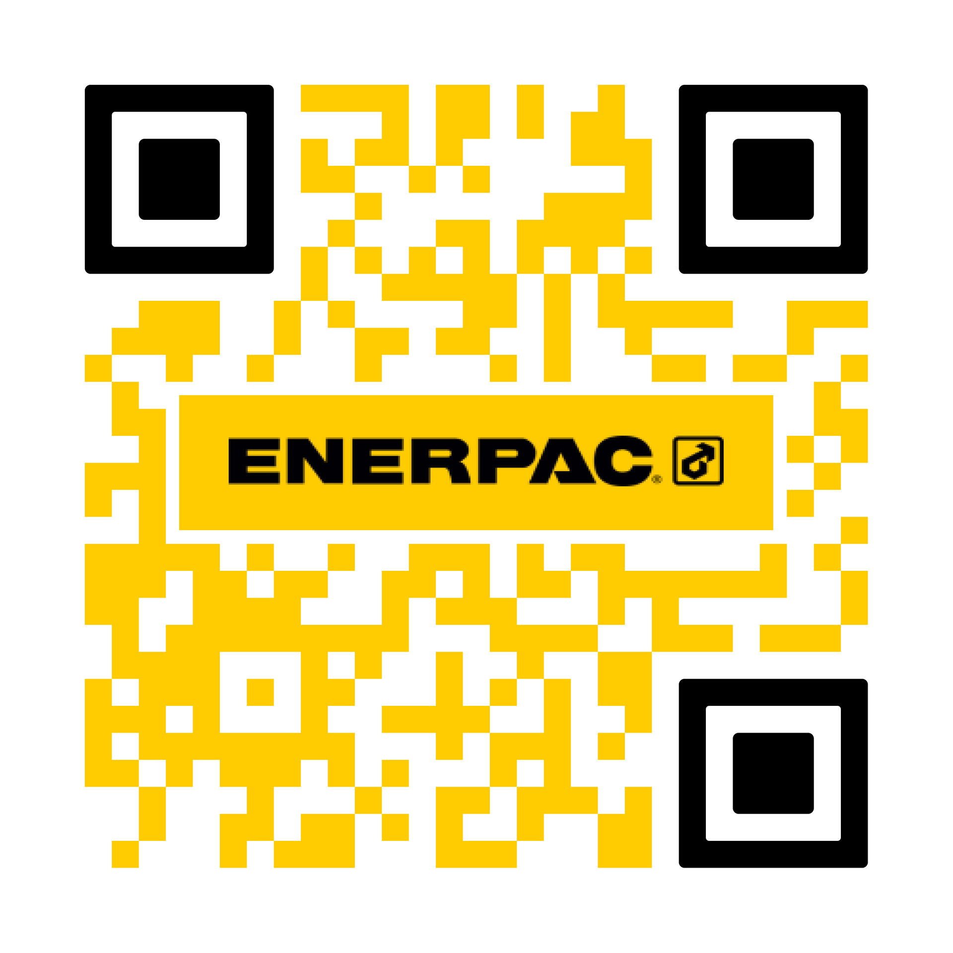 Enerpac bolting tool catalog QR code