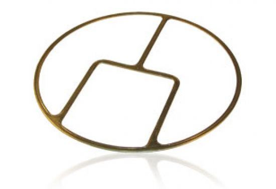 metal jacketed gasket with ribs