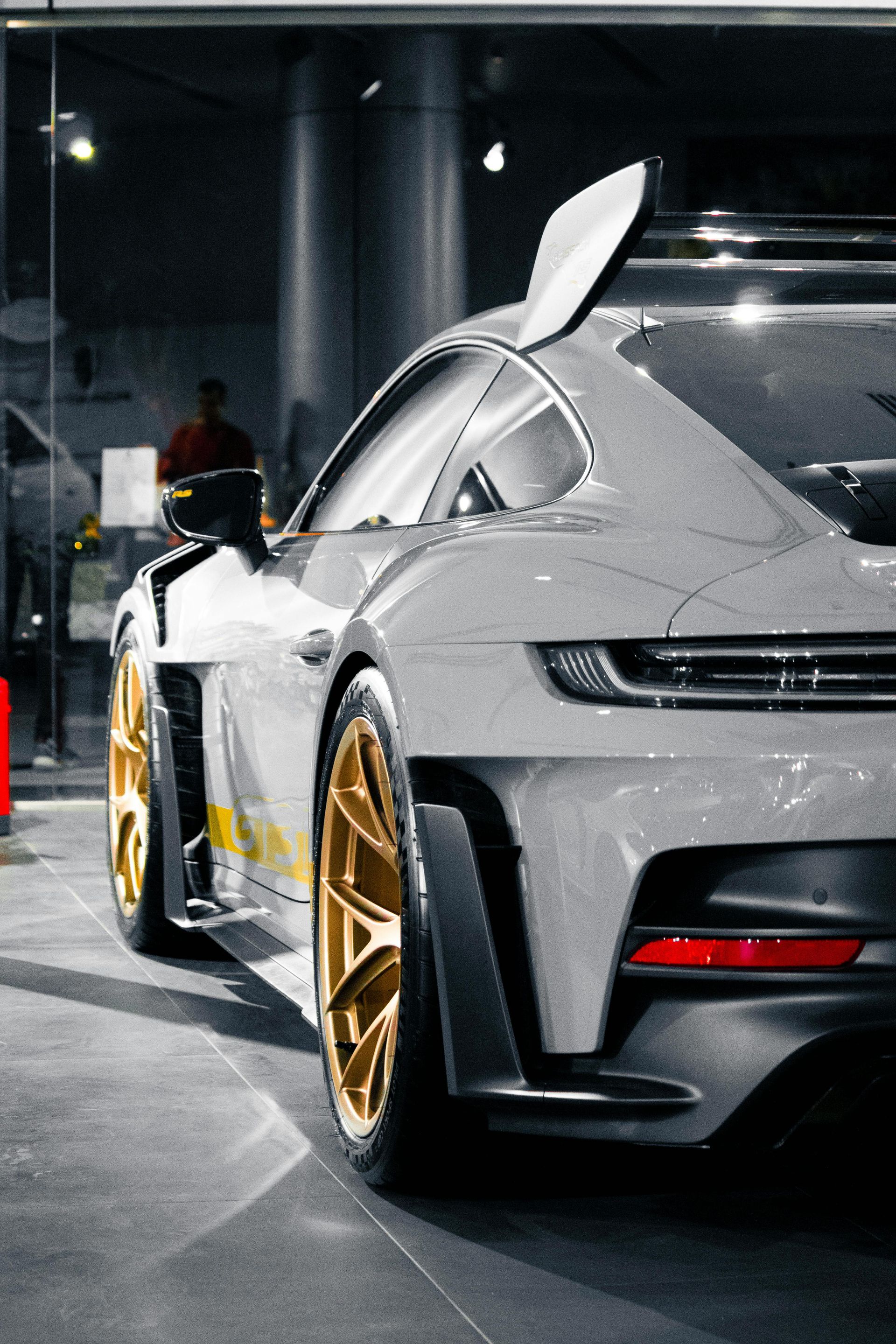 Koechle Company LLC just finished ceramic coating this Porsche letting it cure before pickup.