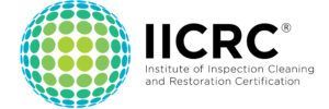 The logo for the institute of inspection cleaning and restoration certification