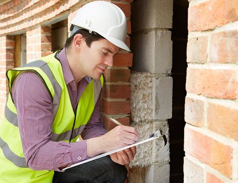 Man Doing Inspection — Oklahoma City, OK — Marshall Environmental Management