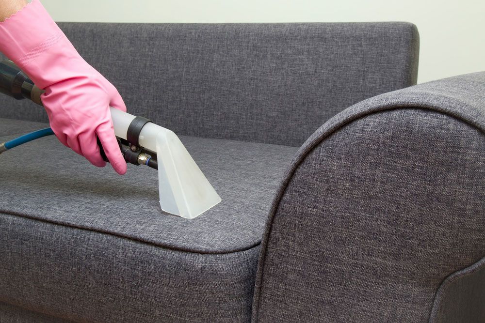 Sofa Chemical Cleaning With Professionally Extraction Method — Experienced Cleaner in Bowen, QLD
