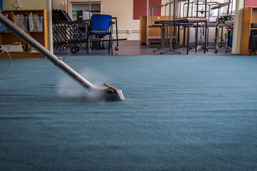 Professional Steam Carpet Cleaning Using A Wand — Experienced Cleaner in Airlie Beach, QLD