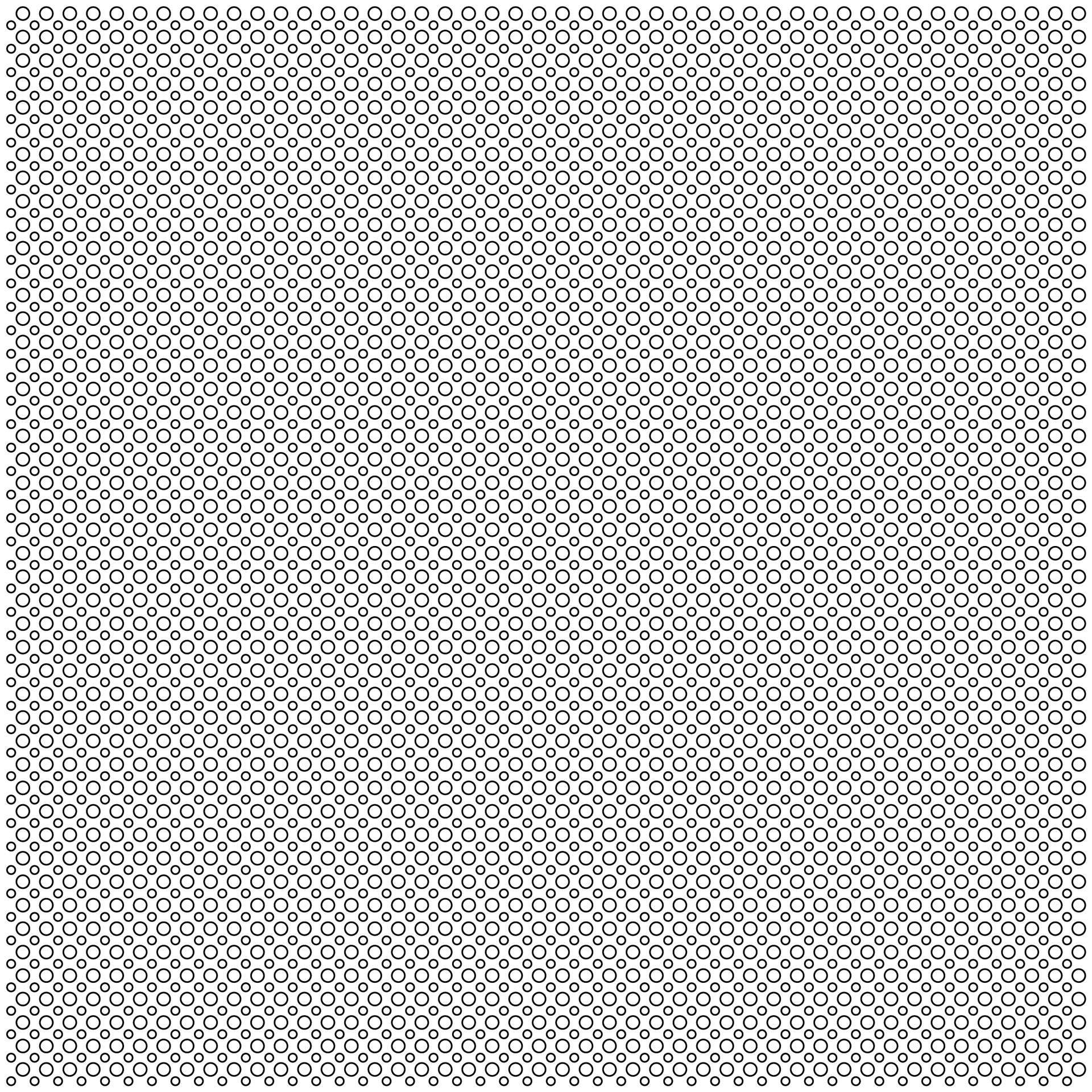 AbsorberLine® perforation size, 3