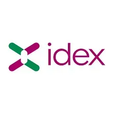 C'est un logo pour une entreprise appelée idex.