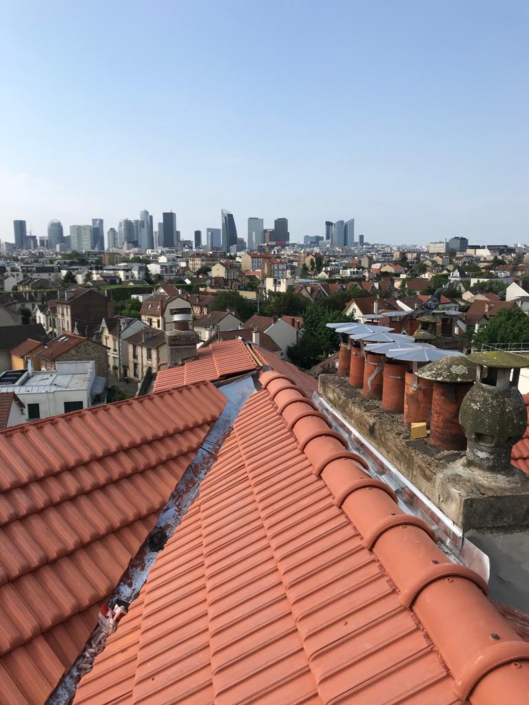 nos chantiers en étanchéité et couverture en île-de-france