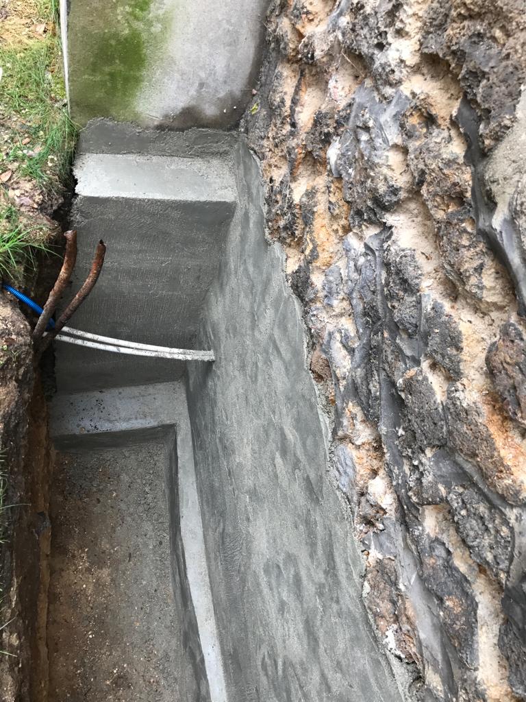 Étanchéité de mur enterré à Nanterre