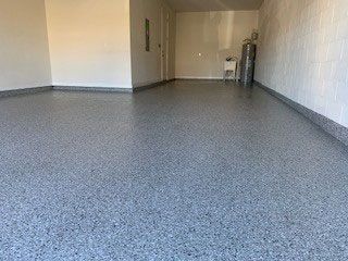 Full Flake Broadcast Floor — Debary, FL — All American Epoxy Flooring LLC