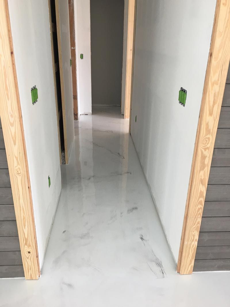 House Hallway — Debary, FL — All American Epoxy Flooring LLC