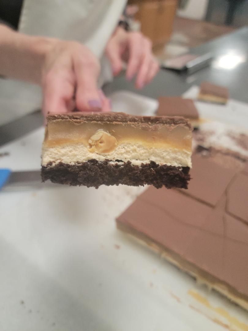 Layered Cheesecake Bars