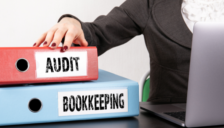 Remote bookkeeper efficiently handles audit and bookkeeping tasks for their clients.