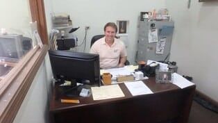 Don Green in Office - Collision Repair in Springfield, IL
