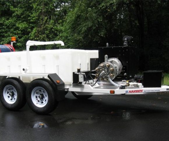 A Harben Trailer Jetters — SDA Plumbing in Alice Springs NT