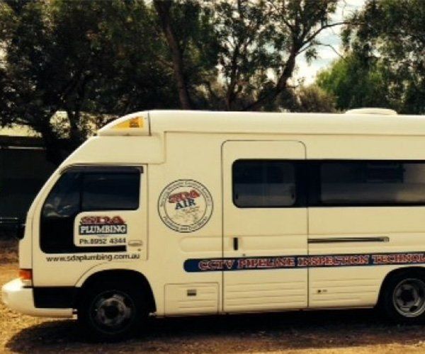 A Camera Van  — SDA Plumbing in Alice Springs NT