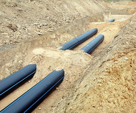 Black Plastic Pipes — SDA Plumbing in Alice Springs NT Black Plastic Pipes — SDA Plumbing in Alice Springs NT