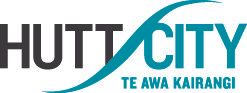 The logo for hutt city te awa kairangi is green and black.
