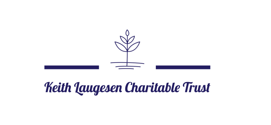 The keith langesen charitable trust logo has a tree on it.