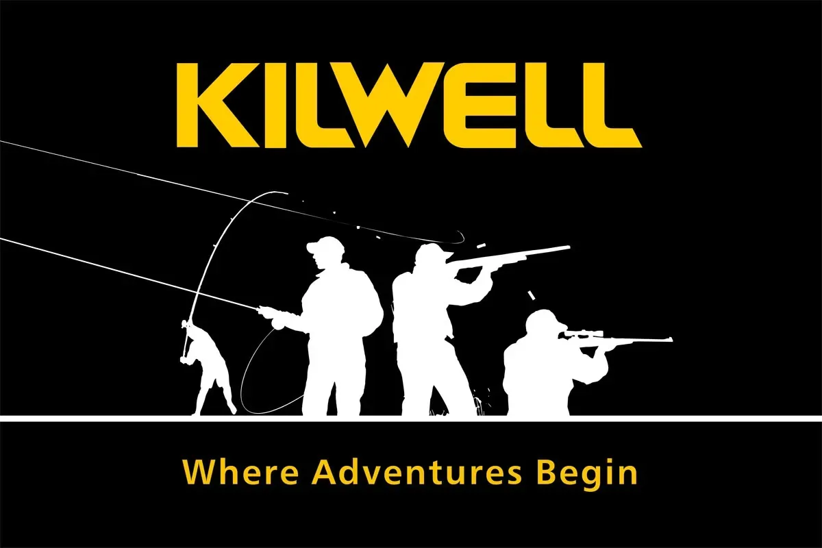 A poster for kilwell where adventures begin
