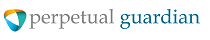 A logo for perpetual guardian is shown on a white background.