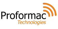 The proformac technologies logo is orange and black on a white background.