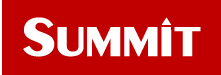 The word summit is on a red background