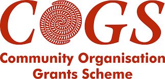 The logo for the cogs community organization grants scheme