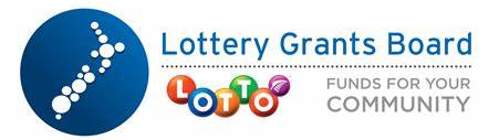 The logo for the lottery grants board funds for your community.