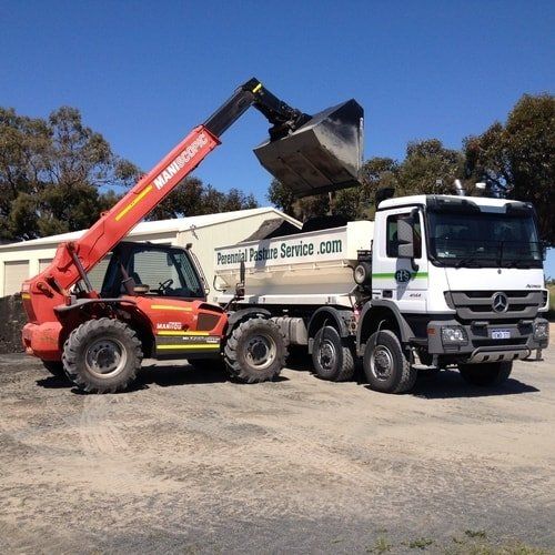 loading truck