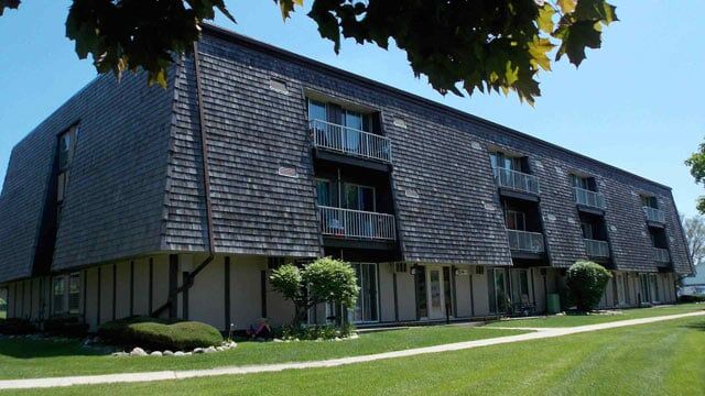 Exterior of apartment