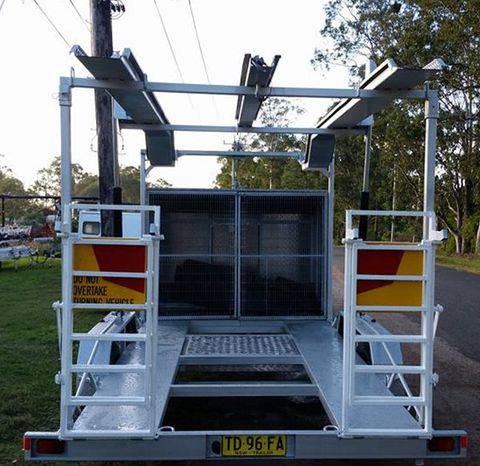 A Trailer With Fence — Coastal Trailer Sales in South Grafton NSW