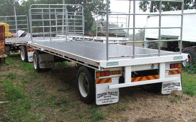 Side View Of A Long Trailer  — Coastal Trailer Sales in South Grafton NSW