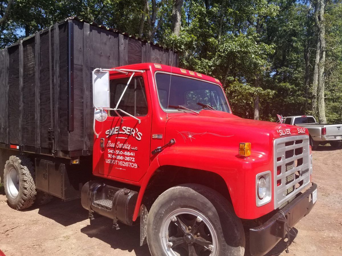 Red Truck — Cross Junction, VA — Smelser's Tree Service LLC