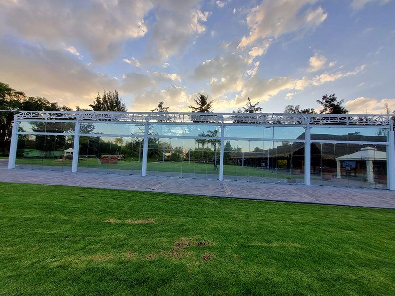 CANCELERÍA DE CRISTAL TEMPLADO