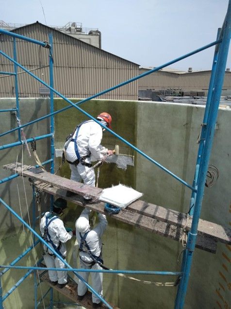 Recubrimiento con Fibra de Vidrio