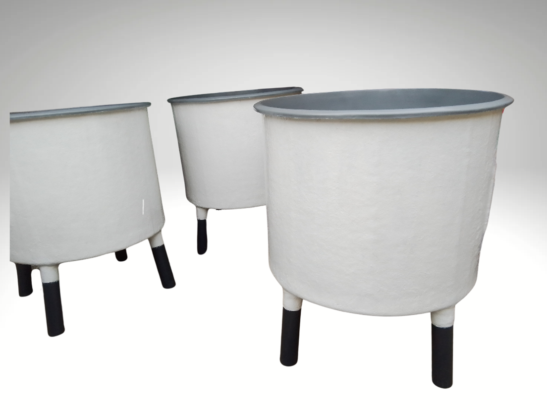 Repositorios circulares para agua (fibra de vidrio)