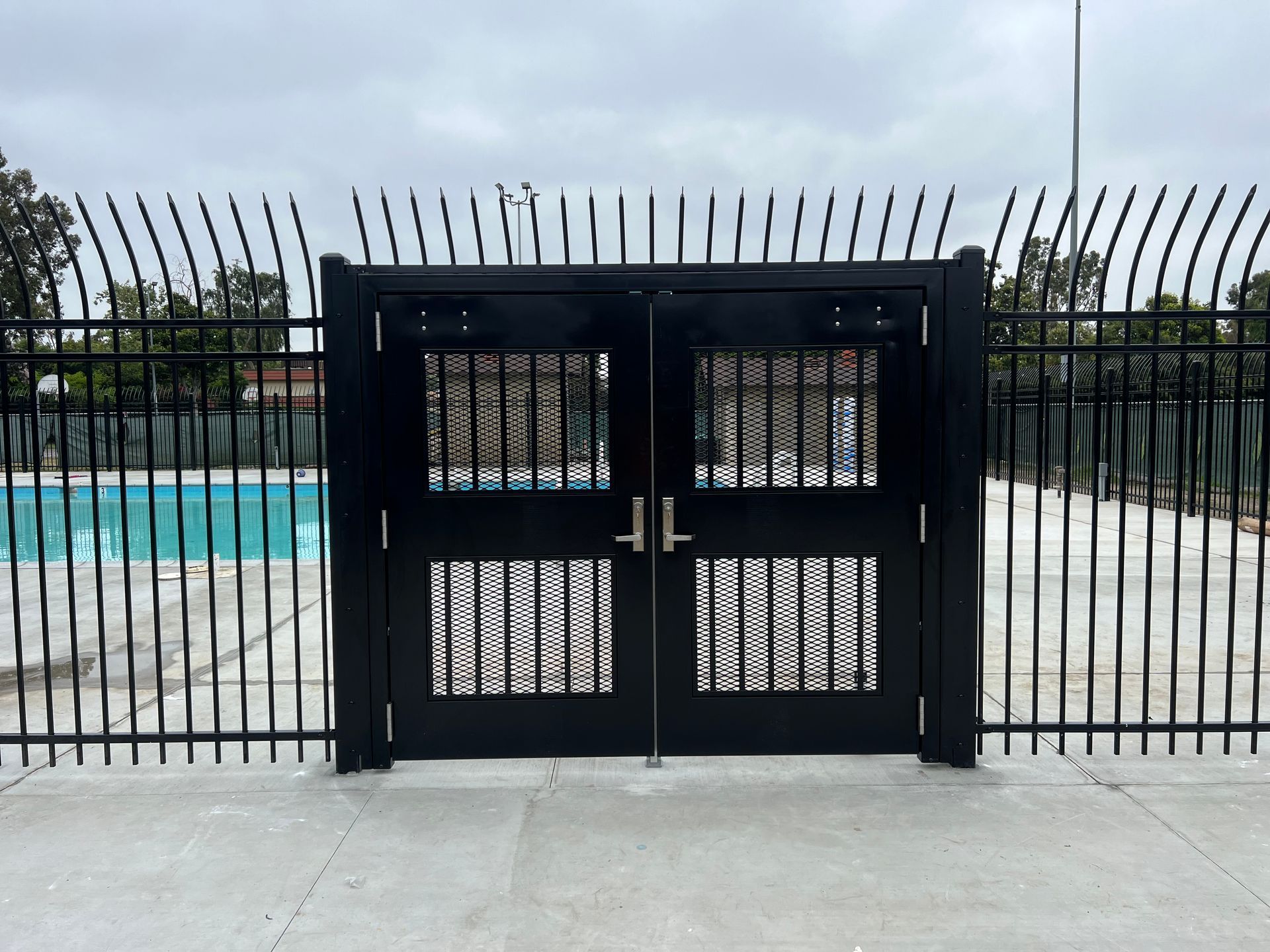 wrought iron fencing