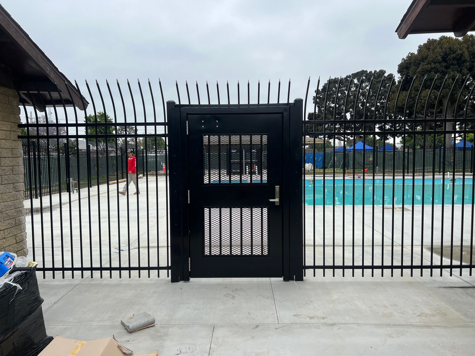 wrought iron fencing