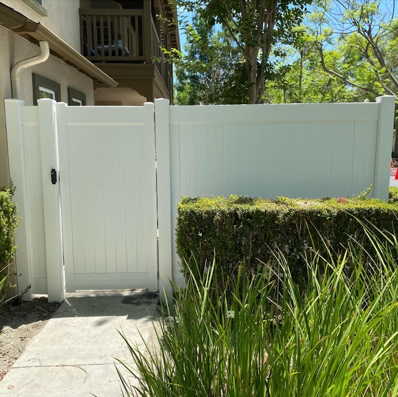 No Limit Fence Company recent fencing project