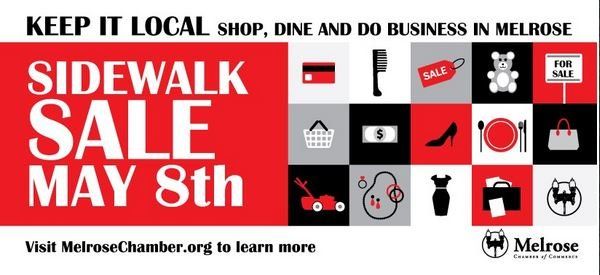 Sidewalk Sale Melrose MA - Melrose Chamber of Commerce