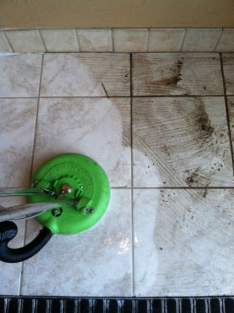 porcelain tile cleaning