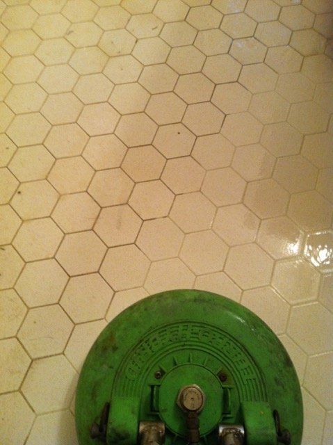 hexagonal tile