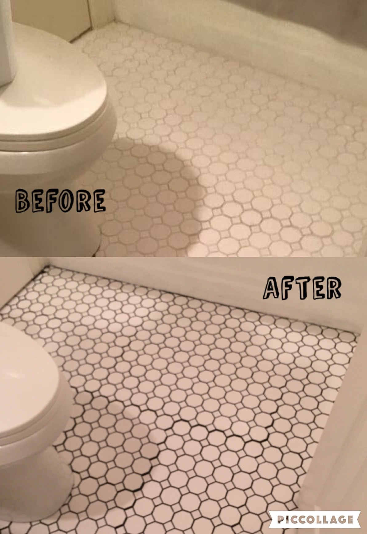 color seal before after