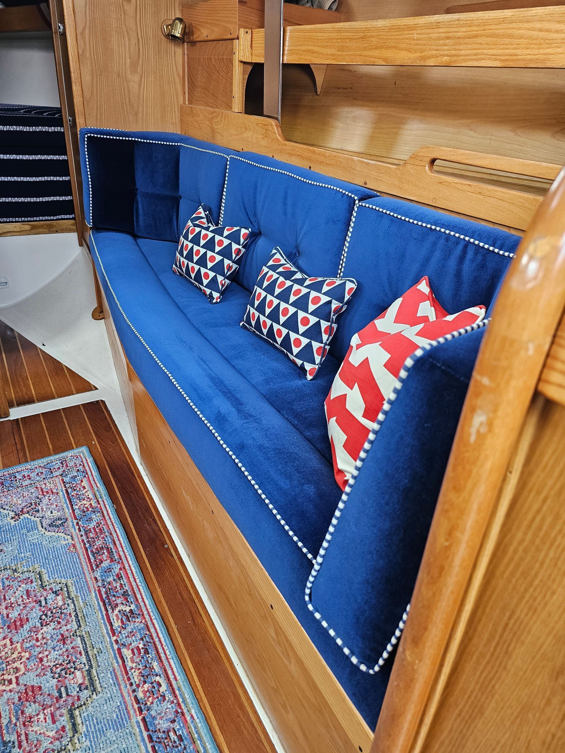 Boat Seating Area Upholstery