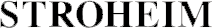 Stroheim Logo