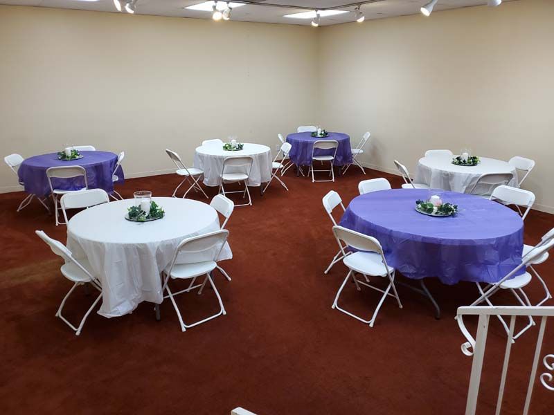 family area at at Douglass & Dunaway Mortuary in Hawthorne, CA